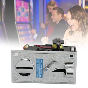 Coins Selector Acceptor for Arcade Video Games, Coin Validator Vending Machine Part and Coin-Operated Collector Panel Support Multi Signal Output