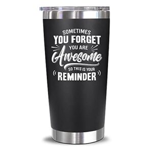 neweleven birthday gifts for men - inspirational gifts for men, dad, husband, boyfriend - thank you gifts, appreciation gifts, graduation gifts for men, nurse, teacher, coworker - 20 oz tumbler