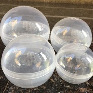 25Pieces Diameter:100mm Empty Plastic Toy Capsule Egg Shell Plastic Ball Vending Machine Round Plastic Capsule