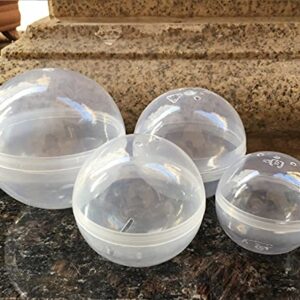 25Pieces Diameter:100mm Empty Plastic Toy Capsule Egg Shell Plastic Ball Vending Machine Round Plastic Capsule