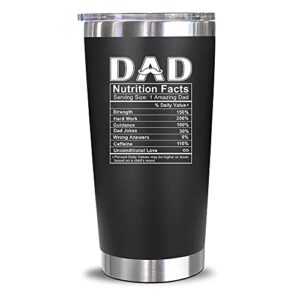gifts for dad from daughter, son, kids - christmas gifts for dad, men, husband - best birthday gifts for dad, father, new dad, step dad, bonus dad - 20 oz tumbler…