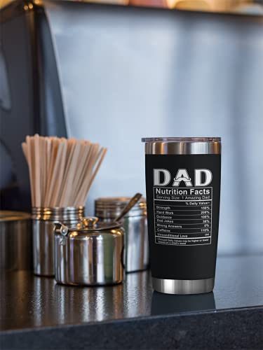 Gifts For Dad From Daughter, Son, Kids - Christmas Gifts For Dad, Men, Husband - Best Birthday Gifts For Dad, Father, New Dad, Step Dad, Bonus Dad - 20 Oz Tumbler…