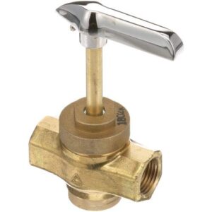 exact fit for bakers pride r3024x valve with handle 1/2 fpt x 1/2 fpt - replacement part by mavrik