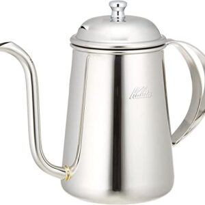 Kalita #52272 Coffee Pot, Stainless Steel, Fine Mouth, 2.3 fl oz (0.7 L)