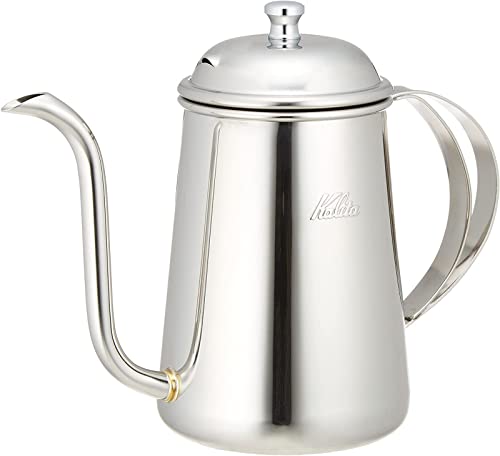 Kalita #52272 Coffee Pot, Stainless Steel, Fine Mouth, 2.3 fl oz (0.7 L)