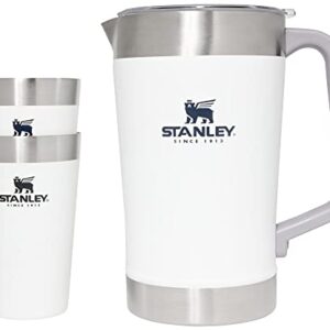 Stanley 10-10390-002 The Stay-Chill Classic Pitcher Set Polar 64OZ / 1.9L + 2 x 16OZ / .47L