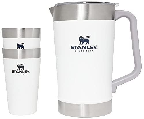 Stanley 10-10390-002 The Stay-Chill Classic Pitcher Set Polar 64OZ / 1.9L + 2 x 16OZ / .47L