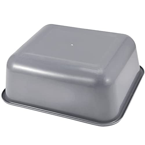 MAAIGU Set of 6 Plastic Bus Tubs, Commercial Bus Box, Plastic Dish Tubs Tote Box, 14 L Rectangle Utility Box, Gray