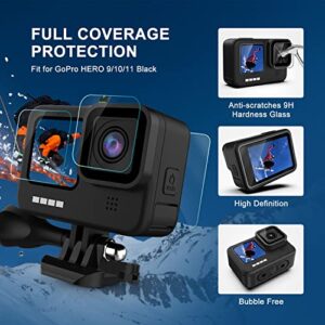 Underwater Waterproof Housing Case Bundle, Waterproof Case+Tempered Glass Screen Protector+ Silicone Case+ Carrying Case+ Anti-Fog Inserts+ Snorkel Filters