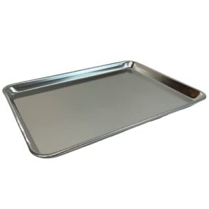 fse sheet pan, commercial grade, 20-gauge aluminum, bun pan, 18" l x 13" w x 1-1/8" h (half size)