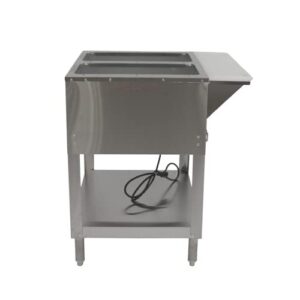 Kratos 28W-109 - NSF Commercial 120V Electric Steam Table/Hot Food Table - 2 Wells - Stationary - 29" Wx30 Dx34 H