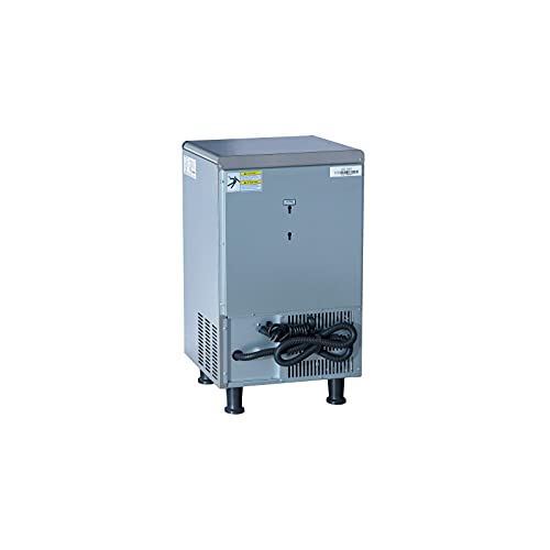 Compact Commercial Under Counter Full Cube Ice Machine - 120 lb. with Bin - Air Cooled