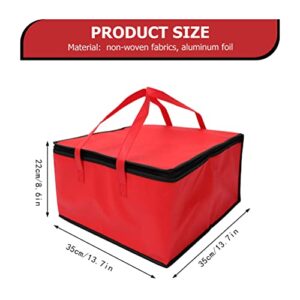 Cabilock Insulated Food Delivery Bag Hot and Cold Thermal Commercial Catering Bag Grocery Delivery Bag for Catering, Restaurants, Delivery Drivers and More