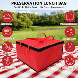 Cabilock Insulated Food Delivery Bag Hot and Cold Thermal Commercial Catering Bag Grocery Delivery Bag for Catering, Restaurants, Delivery Drivers and More