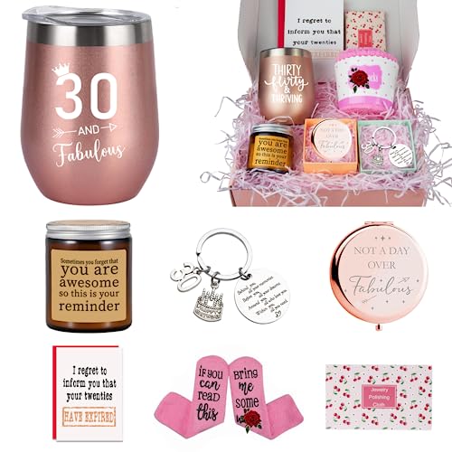 30th Birthday Gifts For Her, 30 Birthday Gifts For Women, 30 Year Old Birthday Gifts For Women, 30th Birthday Gifts For Women, Dirty 30 Gifts For Women, Gifts For 30th Birthday Woman, 30th Birthday