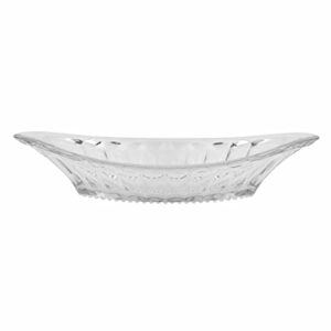 g.e.t. icm-27-cl-ec shatterproof banana split ice cream dish, plastic, 9.5" / 8 oz, bpa free (set of 4),clear