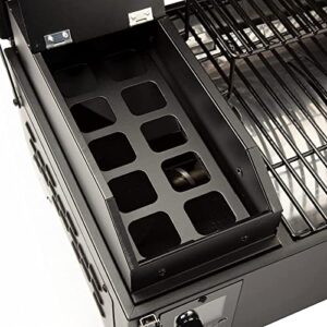 Cuisinart CPG-256 Portable Wood Pellet Grill and Smoker, Black and Dark Gray