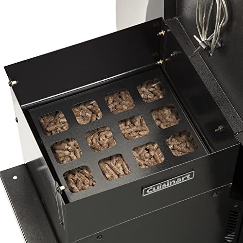 Cuisinart CPG-700 Grill and Smoker, 52"x24.5"x49.3", Deluxe Wood Pellet Grill & Smoker