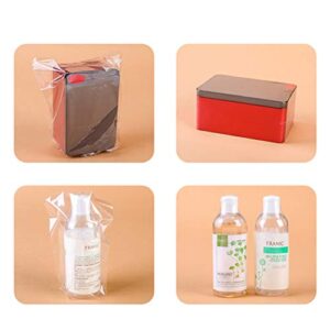 DOITOOL 200 Pcs Shrink Wrap Bags PVC Heat Shrink Film Bags Seal Wrapping Packaging Film Home Kitchen Ustensil Tool