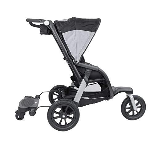 Acorn Baby Universal Stroller Board - 17.2 x 7 x 1.5in Black Quick Snap On and Off Attachable Stroller Standing Board