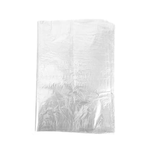 TEHAUX Shrink Wrap Bags, 100 Pcs 12x16 Inches Clear PVC Heat Shrink Wrap for Packagaing Soap, Bath Bombs, Candles, Small Gifts, Jars and Homemade DIY Projects