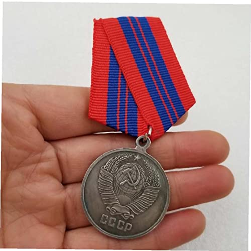 Zonster Commemorative Medal Antique Crafts Soviet Public Order Protection Medal Collectible Gift for Collector
