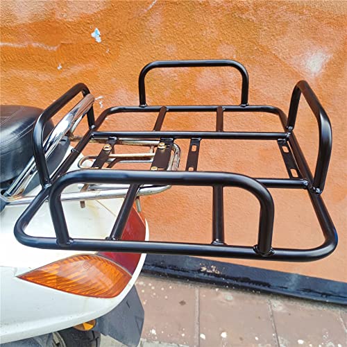 SAMC Pizza Food Delivery Bag Bundle with Rear Rack for Motorcycle Delivery Drivers