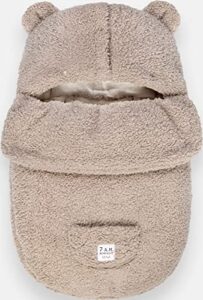 7am enfant universal stroller footmuff - water repellent winter bunting bag for strollers & car seats, soft micro-fleece & plush lined stroller footmuff for baby boy & girl | bebepod