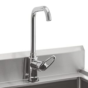 ROCKPOINT Basics Stainless Steel Sink w/Faucet Utility Sink