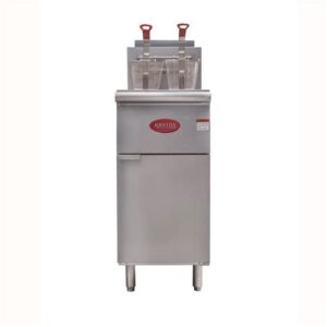 Kratos 29Y-011 Commercial Restaurant Gas Floor Fryer - Four Burners - 50 lb. Capacity - Natural Gas