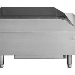 Kratos 29Y-008 36" Commercial Restaurant Gas Countertop Griddle, Thermostatic Controls, 3 Burners, 90,000 BTU Output