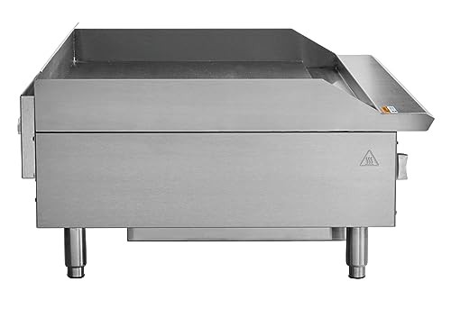 Kratos 29Y-008 36" Commercial Restaurant Gas Countertop Griddle, Thermostatic Controls, 3 Burners, 90,000 BTU Output