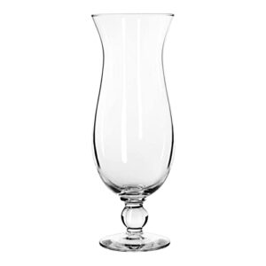 Libbey Hurricane Glasses 16 oz. Set of 12 Bulk Pack - Perfect Cocktail Glasses used as Pina Colada Glasses or Mudslide Glasses - Clear