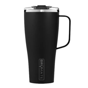 brümate toddy xl - 32oz 100% leak proof insulated coffee mug with handle & lid - stainless steel coffee travel mug - double walled coffee cup (matte black)