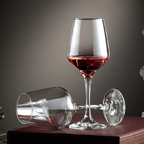 ziixon Wine Glass Red Wine Glasses Stemware Wine Glasses Set for Wine Tasting, Wedding Gift, Anniversary, Christmas, Birthday (Set of 4,13 Oz)