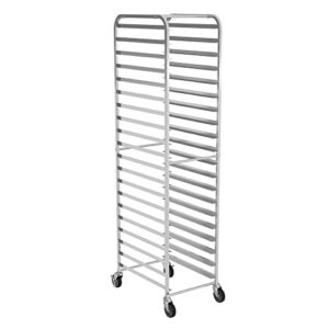 Krollen Industrial 20 Pan Aluminum Steam Table Pan Rack - Unassembled