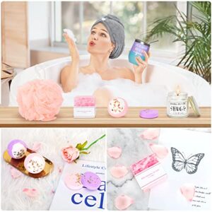 Get Well Soon Gifts for Women,Care Package Feel Better Gift Basket for Sick Friends,After Surgery Recovery Self Care Gifts,Thinking of You Birthday Gifts with Sympathy Blanket Tumbler for Women