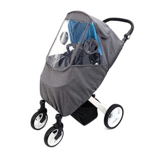 stroller rain cover windproof waterproof universal stroller accessory baby travel stroller weather shields