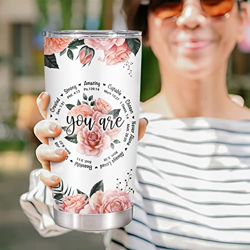 Gifts for Women, Mom, Friend - Christian Gifts for Women - Inspirational Gifts for Women - Religious Gifts For Women - Birthday Gifts for Women, Mothers Day Gifts for Mom from Daughter - 20 Oz Tumbler