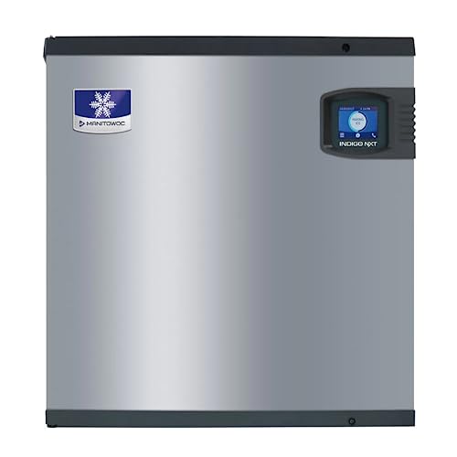 Manitowoc IYT0420W-161 Indigo NXT Series 22' Ice Maker, Cube-Style, Water-Cooled, 22'W x 24-1/2'D x 21-1/2'H, 490 lb/24 hrs, 115v, NSF