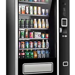 EPEX Beverage Large Combo Vending Machine with Stratified Temp Control Black EP-G654 0