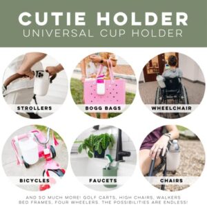 Ryan & Rose Cutie Holder Universal Stroller Cup Holder (Ivy)