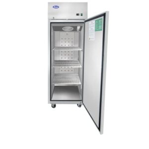 Atosa USA MBF8004GR Refrigerator, Reach-In, 28.7", Silver