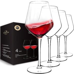 plastic wine glasses set of 4(15oz) |unbreakable wine glasses with stem|100% tritan & bpa free |dishwasher safe| awesome for pool, beach, travel, pool, camping, beach, picnic, everyday use.