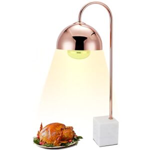commercial food heat lamp with marble base infrared heating bulb for food heating warmer light lamp for food service heat lamp