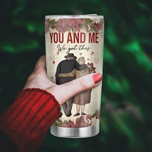 Gifts for Wife from Husband - Mothers Day Gifts for Her, Wife Valentines Day Gifts - Anniversary I Love You Romantic Gifts for Her, Wife Birthday Gift Ideas - To My Wife 20Oz Mothers day Tumbler