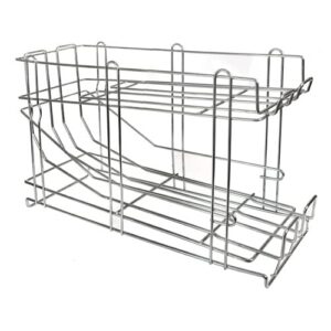 cenpro 28w-171 fifo wire can rack- fits (12) #5 cans or (8) #10 cans- can be used with 24" deep wire shelves