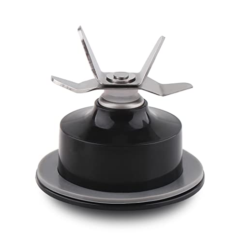 Veterger Replacement Parts Blade with Base Bottom Cap, Compatible with Hamilton Beach Blender