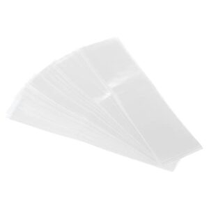 patikil 155x40mm perforated shrink bands, 250 pack pvc heat shrink wrap band fits cap diameter 3.74 to 3.82 inch for jars cans, clear