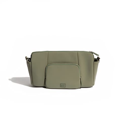 Freshly Picked Seoul Stroller Caddy, Sage